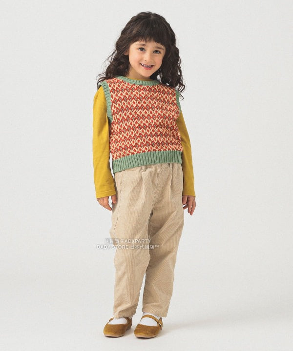 日本童裝 B:MING by BEAMS 燈芯絨長褲 100-140cm 男童款/女童款 秋冬季 PANTS