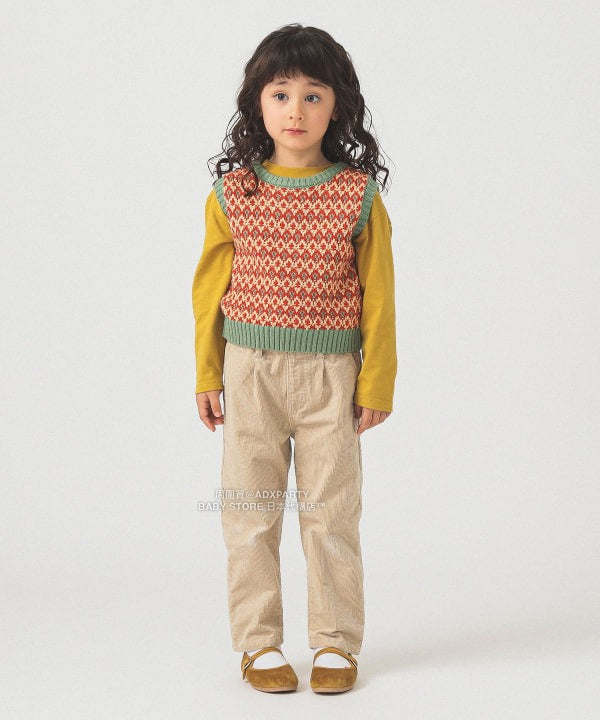 日本童裝 B:MING by BEAMS 燈芯絨長褲 100-140cm 男童款/女童款 秋冬季 PANTS