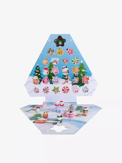 英美直送 SQUISHMALLOWS Squishalongs Holiday Toy聖誕倒數日曆 兒童款 聖誕快樂特輯 聖誕倒數日曆 滿$900可加$25免運 Christmas Advent Calendars 2025
