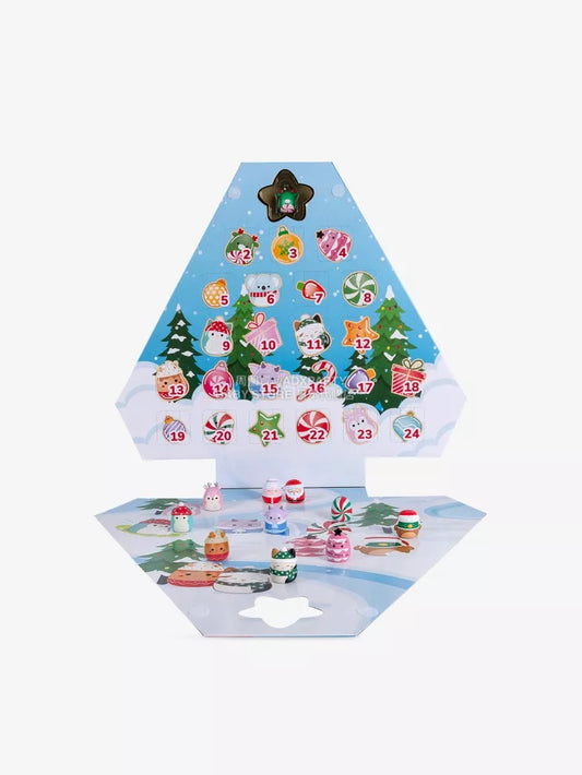 英美直送 SQUISHMALLOWS Squishalongs Holiday Toy聖誕倒數日曆 兒童款 聖誕快樂特輯 聖誕倒數日曆 滿$900可加$25免運 Christmas Advent Calendars 2025