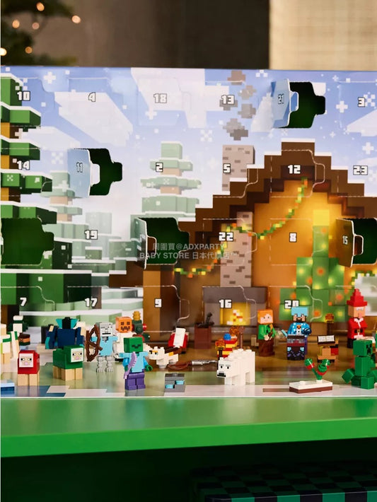 英美直送 LEGO Minecraft聖誕倒數日曆 兒童款 聖誕快樂特輯 聖誕倒數日曆 滿$900可加$25免運 Christmas Advent Calendars 2025