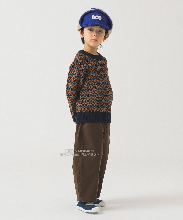 日本童裝 B:MING by BEAMS 寬鬆彈力長褲 100-150cm 男童款 秋冬季 PANTS