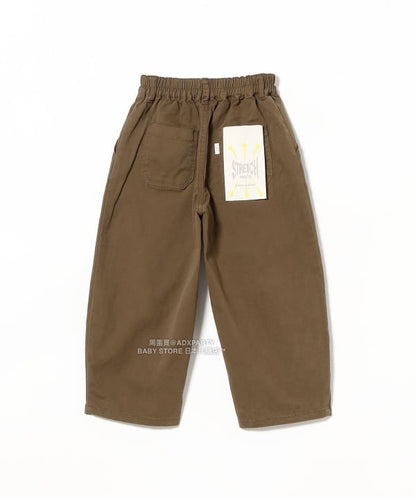 日本童裝 B:MING by BEAMS 寬鬆彈力長褲 100-150cm 男童款 秋冬季 PANTS