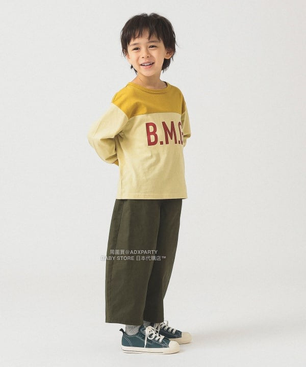 日本童裝 B:MING by BEAMS 寬鬆彈力長褲 100-150cm 男童款 秋冬季 PANTS