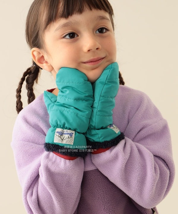 日本直送 BEAMS mini 夾棉毛毛手套 Free Size 手套系列