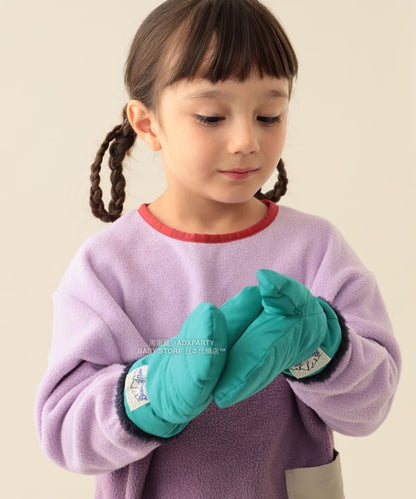 日本直送 BEAMS mini 夾棉毛毛手套 Free Size 手套系列