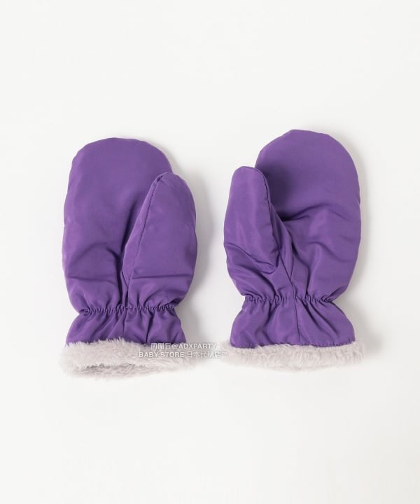 日本直送 BEAMS mini 夾棉毛毛手套 Free Size 手套系列