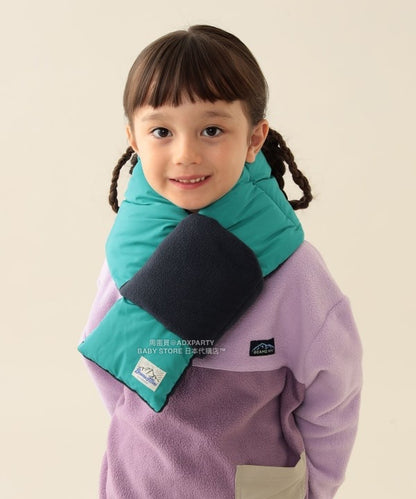 日本直送 BEAMS mini 夾棉抓毛頸巾 頸巾系列