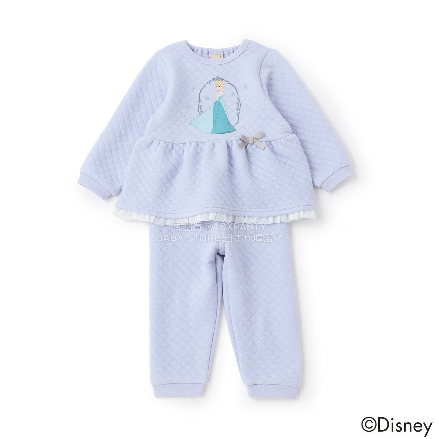 日本童裝 pe#main x Disney 睡衣 80-130cm 女童款 秋季 睡衣系列