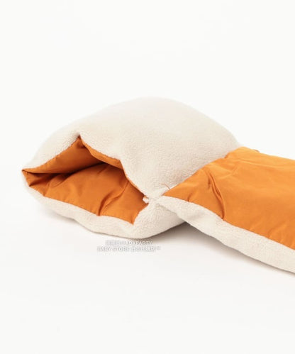 日本直送 BEAMS mini 夾棉抓毛頸巾 頸巾系列