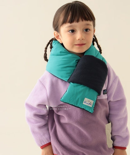 日本直送 BEAMS mini 夾棉抓毛頸巾 頸巾系列