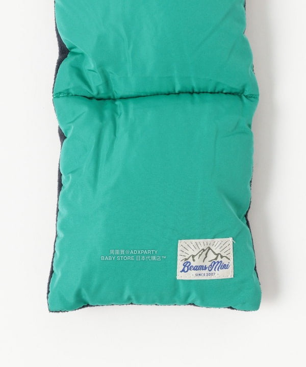 日本直送 BEAMS mini 夾棉抓毛頸巾 頸巾系列