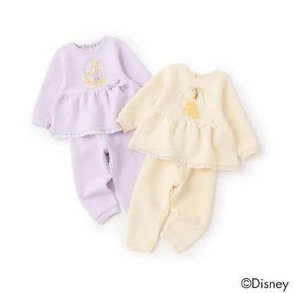 日本童裝 pe#main x Disney 睡衣 80-130cm 女童款 秋季 睡衣系列