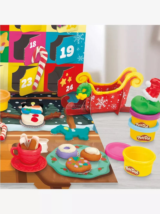 英美直送 PLAYDOH Play-Doh Holiday聖誕倒數日曆 兒童款 聖誕快樂特輯 聖誕倒數日曆 滿$900可加$25免運 Christmas Advent Calendars 2025