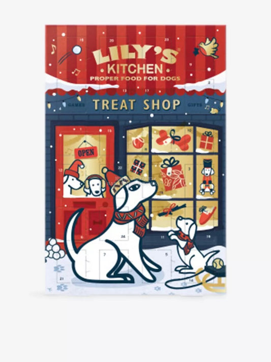 英美直送 LILY'S KITCHEN Pet Dog 寵物食用 聖誕倒數日曆 大人款 聖誕快樂特輯 聖誕倒數日曆 滿$900可加$25免運 Christmas Advent Calendars 2025