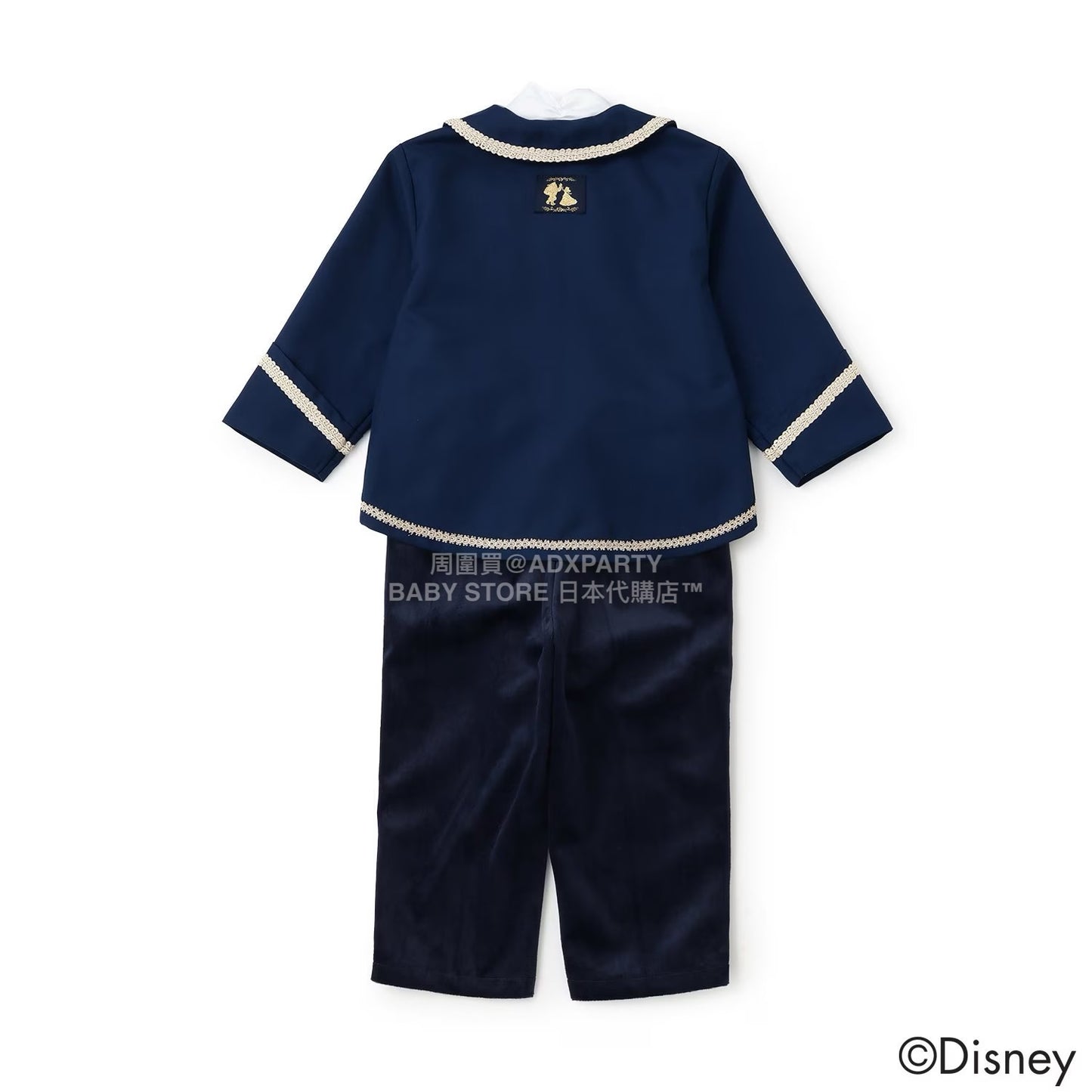 日本童裝 pe#main x Disney 王子兩件套裝 80-130cm 男童款 秋季 TOPS