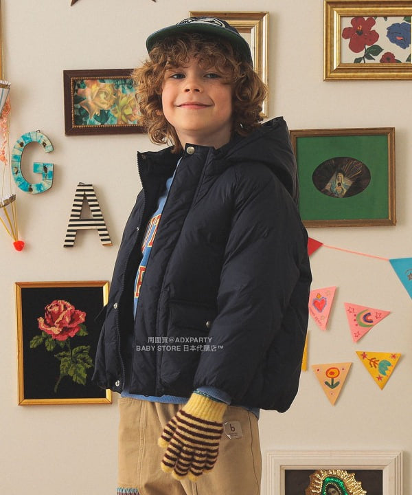日本童裝 BEAMS こども ビームス 羽絨外套 110-140cm 男童款/女童款 秋冬季 (適合寒冷天氣、溫度低天氣及落雪）OUTERWEAR