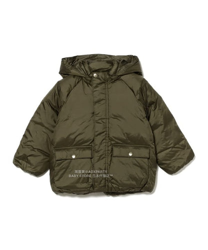 日本童裝 BEAMS こども ビームス 羽絨外套 110-140cm 男童款/女童款 秋冬季 (適合寒冷天氣、溫度低天氣及落雪）OUTERWEAR