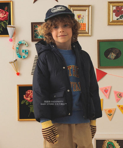 日本童裝 BEAMS こども ビームス 羽絨外套 110-140cm 男童款/女童款 秋冬季 (適合寒冷天氣、溫度低天氣及落雪）OUTERWEAR