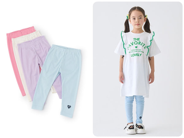 日本童裝 mini#ML 打底褲 90-140cm 女童款 春夏季 PANTS