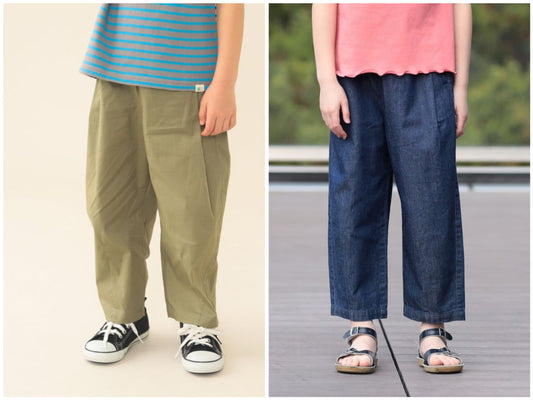 日本童裝 BE#AMS mini 休閒長褲 90-150cm 男童款/女童款 夏季 PANTS