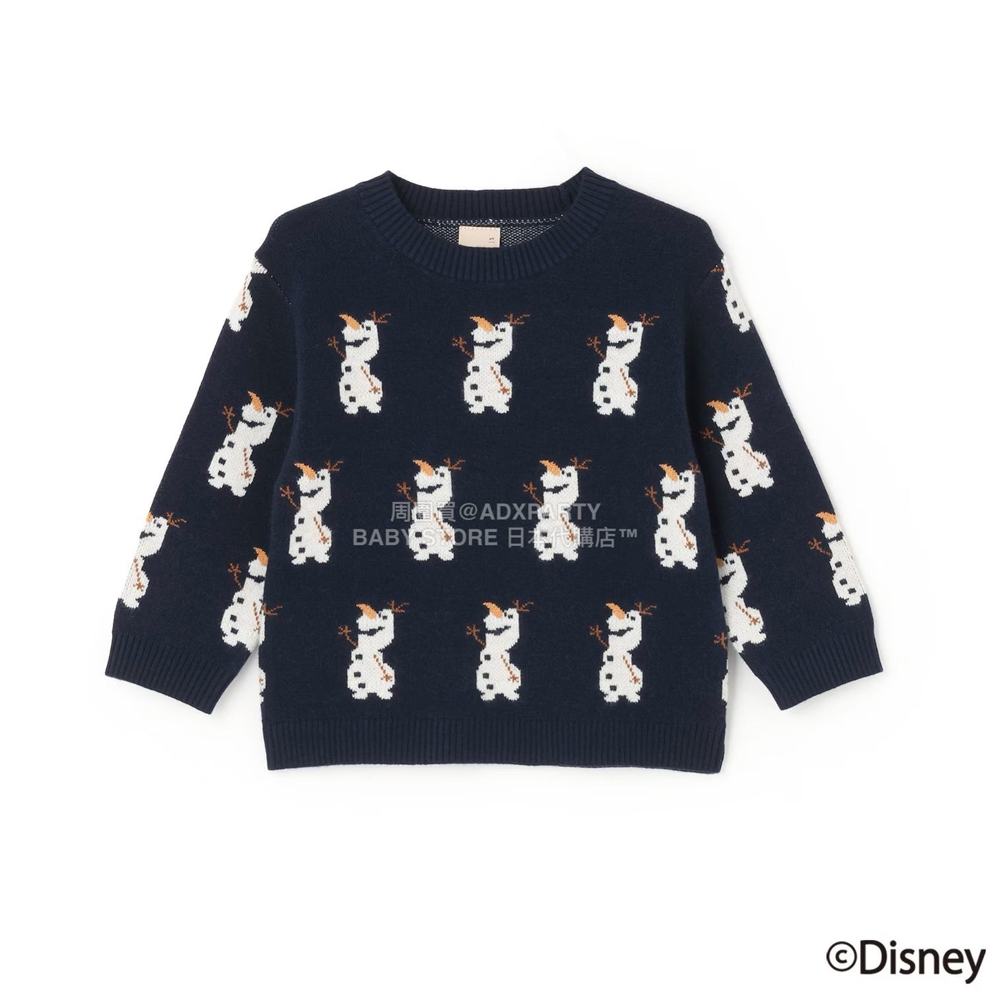 日本童裝 pe#main x Disney 針織毛衣 80-130cm 男童款 秋季 TOPS