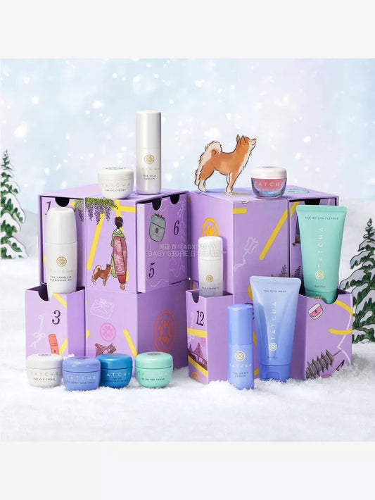 英美直送 TATCHA 12 Days Of Treasures Worth £289聖誕倒數日曆 大人款 聖誕快樂特輯 聖誕倒數日曆 滿$900可加$25免運 Christmas Advent Calendars 2025