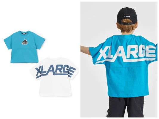 日本童裝 XLARGE KIDS 背面印花短袖上衣 80-140cm 男童款 夏季 TOPS