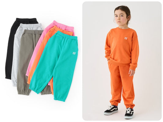 Japanese children's clothing mini#ML anti-fouling sports pants 90-140cm boys'/girls' spring and summer PANTS 