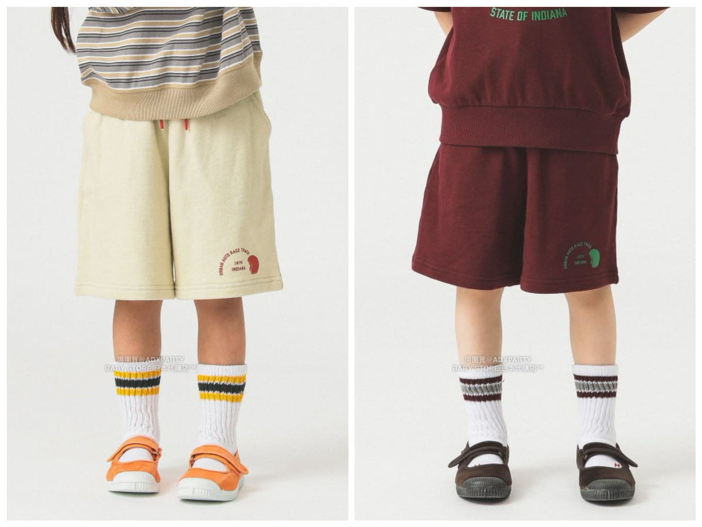 Japanese Kids' BEAMS mini JR Sobu Line, Yamanote Line, and Chuo Line Train Tops 90-150cm Boys' Summer TOPS Railway Series 