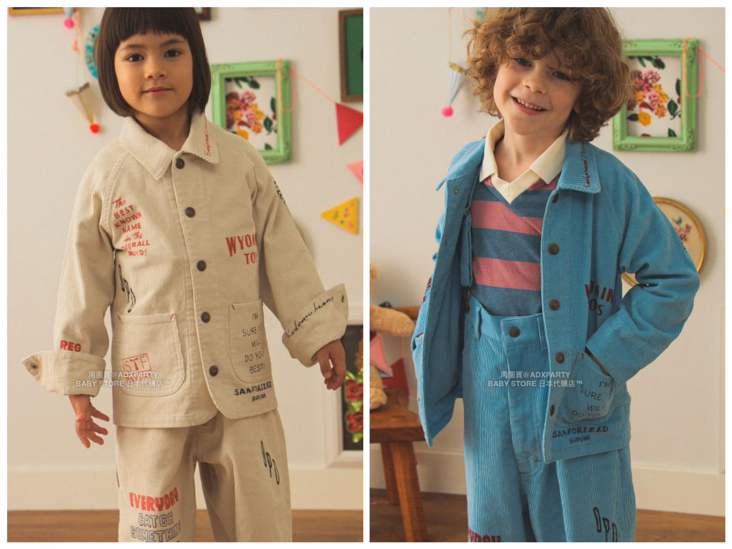 Japanese Kids' BEAMS mini JR Sobu Line, Yamanote Line, and Chuo Line Train Tops 90-150cm Boys' Summer TOPS Railway Series 