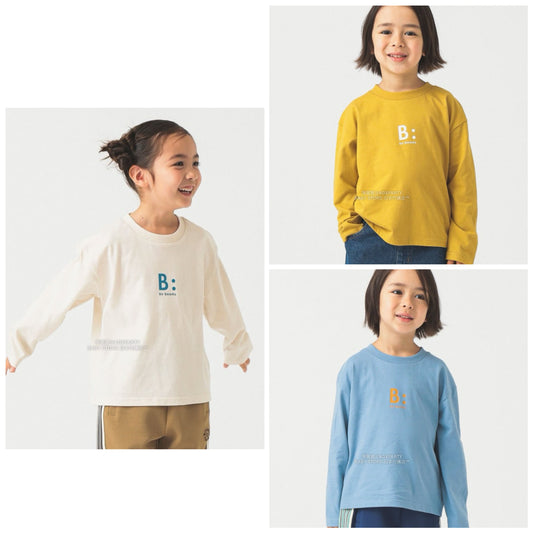 Japanese Kids' BEAMS mini JR Sobu Line, Yamanote Line, and Chuo Line Train Tops 90-150cm Boys' Summer TOPS Railway Series 