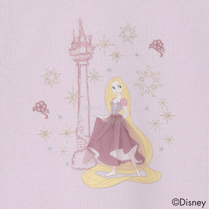 日本童裝 pe#main x Disney 公主刺繡圖案上衣 80-130cm 女童款 秋季 TOPS