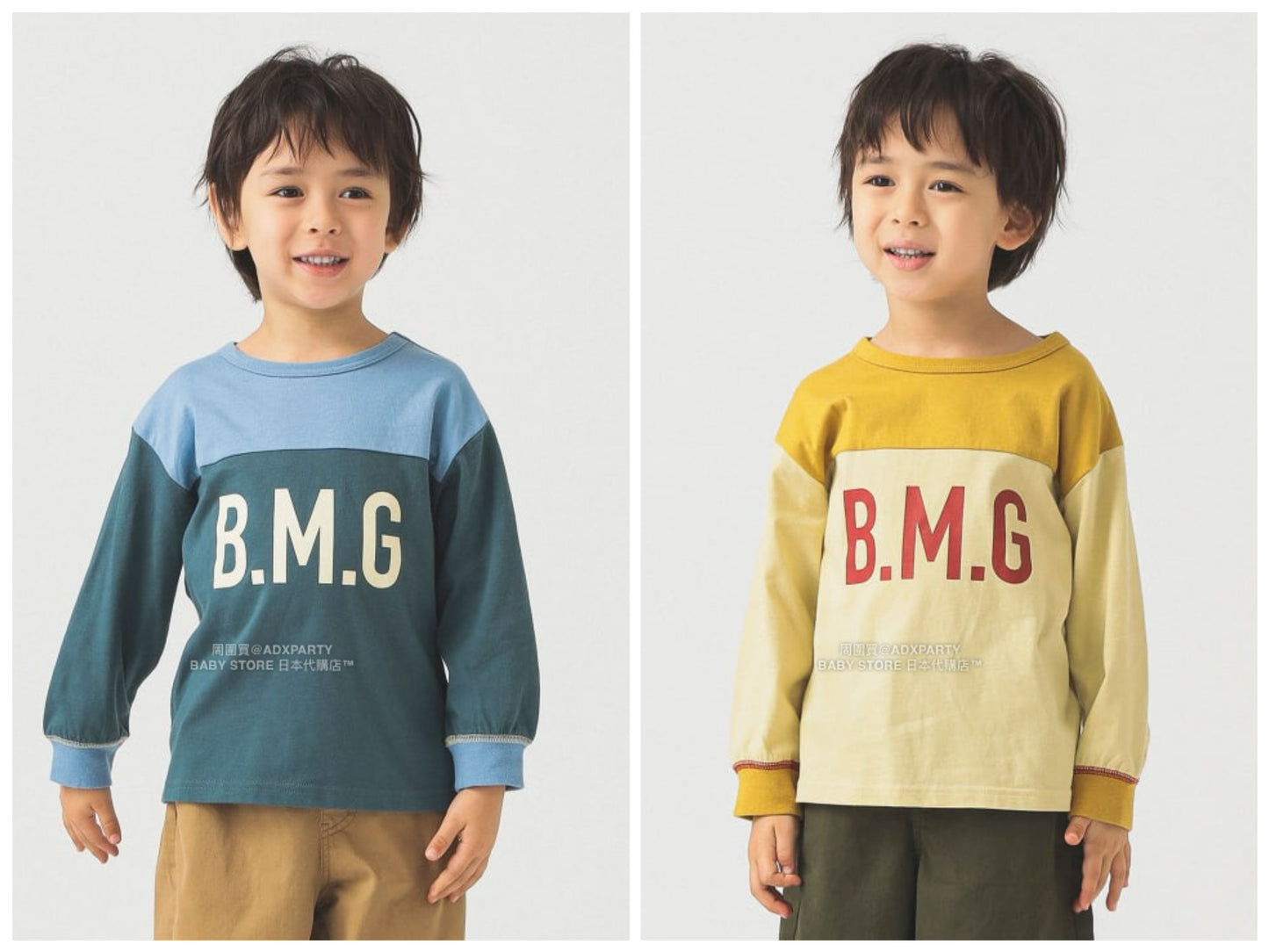 Japanese Kids' BEAMS mini JR Sobu Line, Yamanote Line, and Chuo Line Train Tops 90-150cm Boys' Summer TOPS Railway Series 