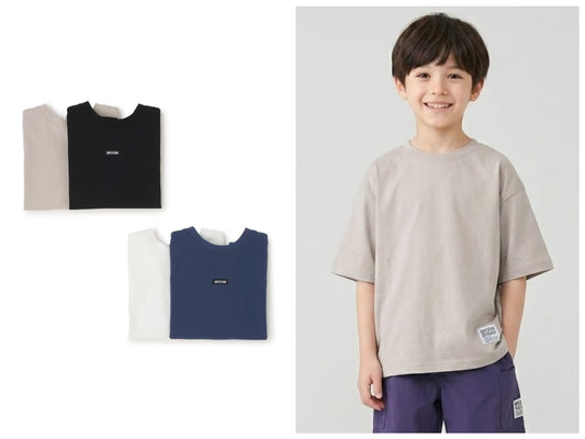 日本童裝 b・R# 2Way 前後兩著 上衣一套兩件 100-150cm 男童款 夏季 TOPS