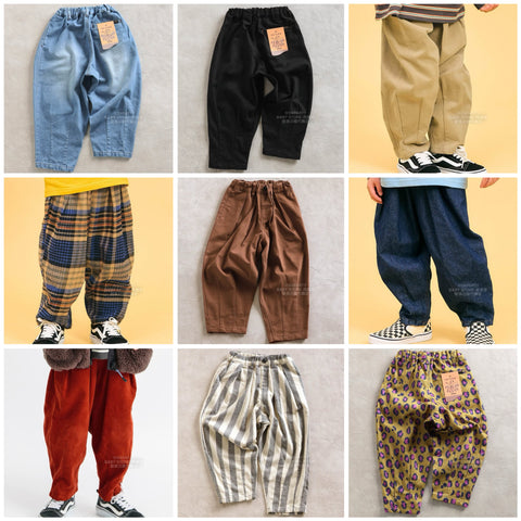 日本童裝 BR#22EE 休閒長褲 80-140cm 男童款 秋季 PANTS