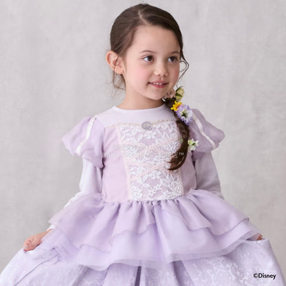 日本童裝 pe#main x Disney 公主上衣 80-130cm 女童款 秋季 TOPS