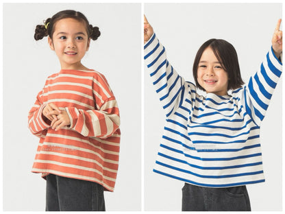 Japanese Kids' BEAMS mini JR Sobu Line, Yamanote Line, and Chuo Line Train Tops 90-150cm Boys' Summer TOPS Railway Series 