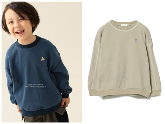 Japanese Kids' BEAMS mini JR Sobu Line, Yamanote Line, and Chuo Line Train Tops 90-150cm Boys' Summer TOPS Railway Series 