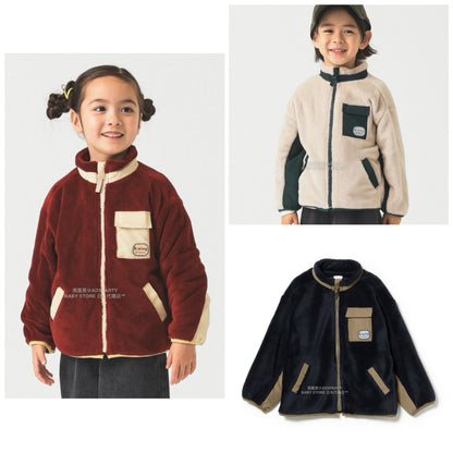 日本童裝 B:MING by BEAMS 抓毛山系外套 90-150cm 男童款/女童款 秋冬季 (適合初秋、香港平均溫度、寒冷天氣）OUTERWEAR