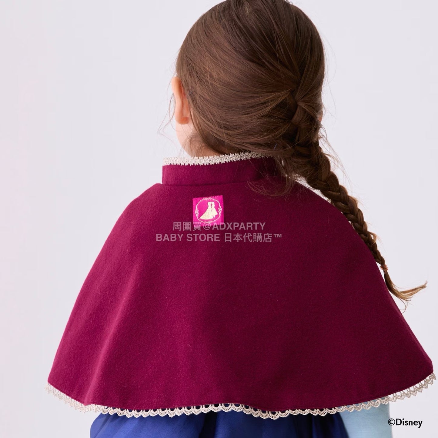 日本童裝 pe#main x Disney 公主小披肩 80-130cm 女童款 秋季 OUTERWEAR