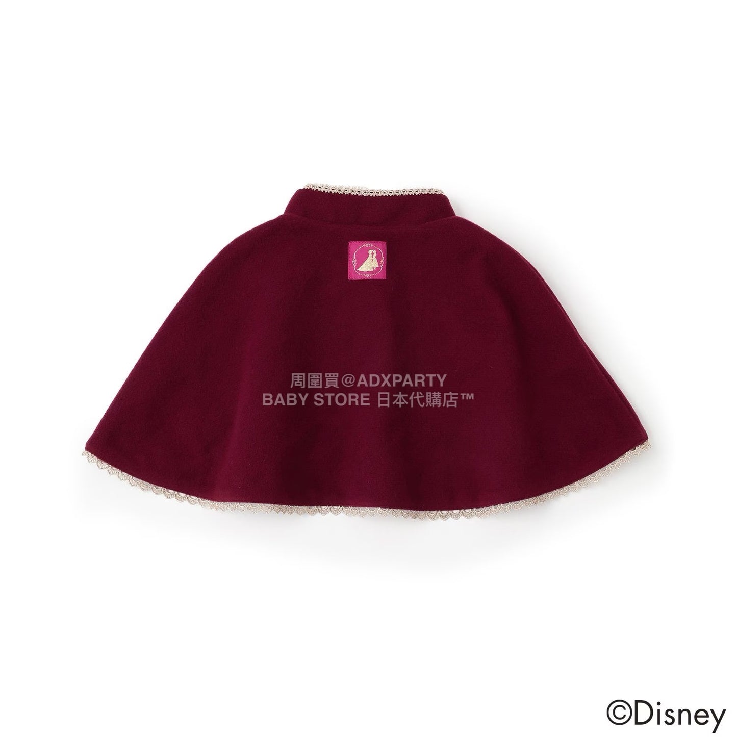 日本童裝 pe#main x Disney 公主小披肩 80-130cm 女童款 秋季 OUTERWEAR