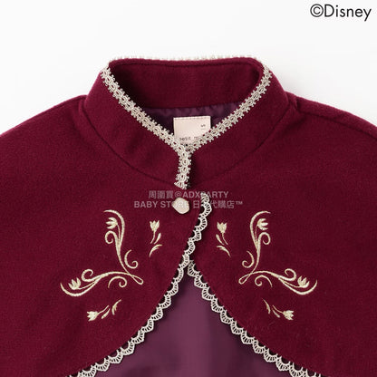 日本童裝 pe#main x Disney 公主小披肩 80-130cm 女童款 秋季 OUTERWEAR