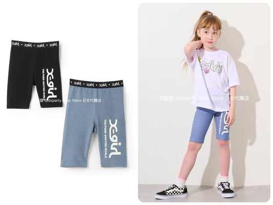 X-girl Stages Luminous Logo Tights (80-140cm) for Girls (Summer) 