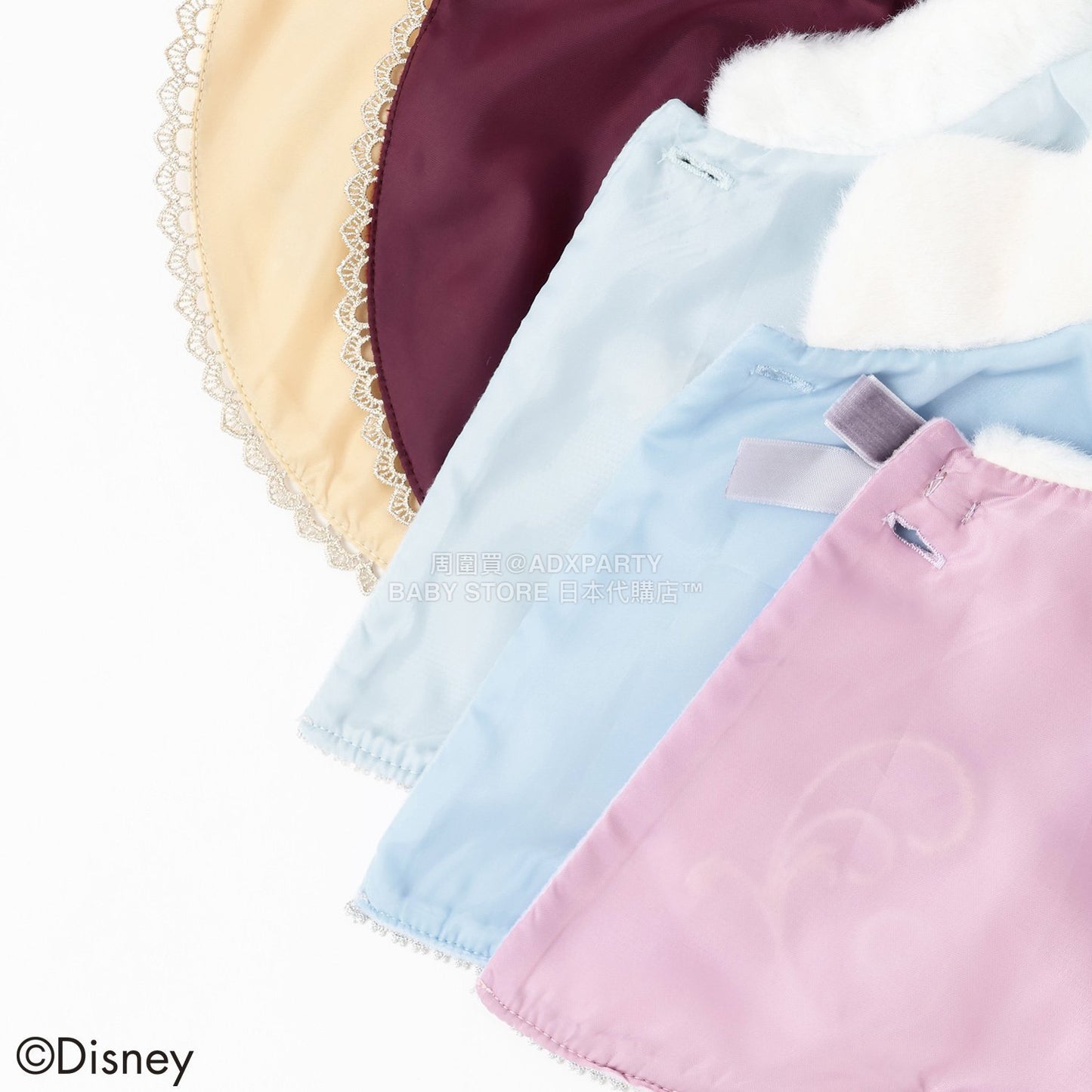 日本童裝 pe#main x Disney 公主小披肩 80-130cm 女童款 秋季 OUTERWEAR