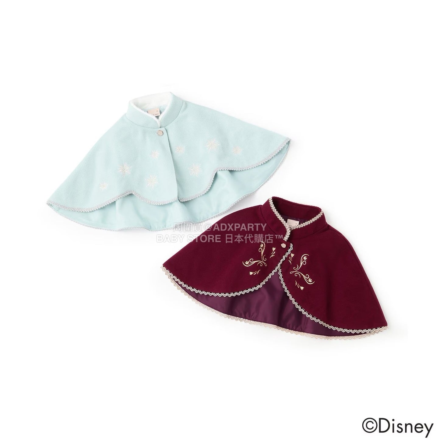 日本童裝 pe#main x Disney 公主小披肩 80-130cm 女童款 秋季 OUTERWEAR