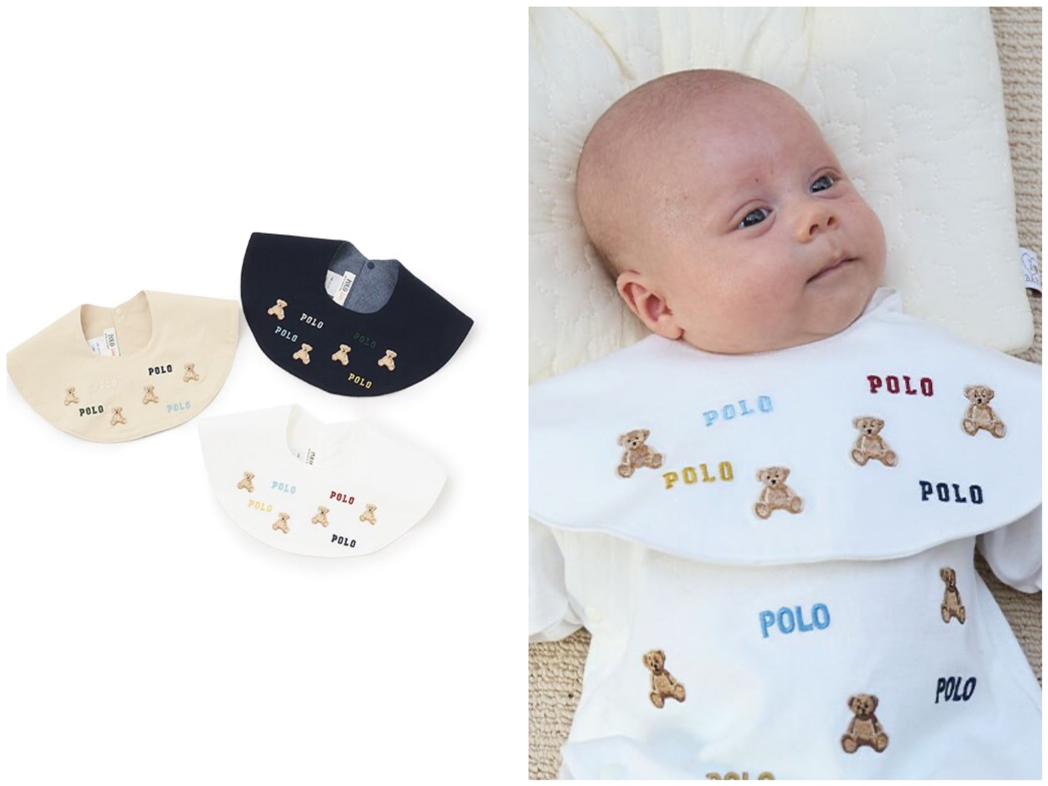 日本直送 pe#main x POLO 口水巾 初生嬰兒 日常用品