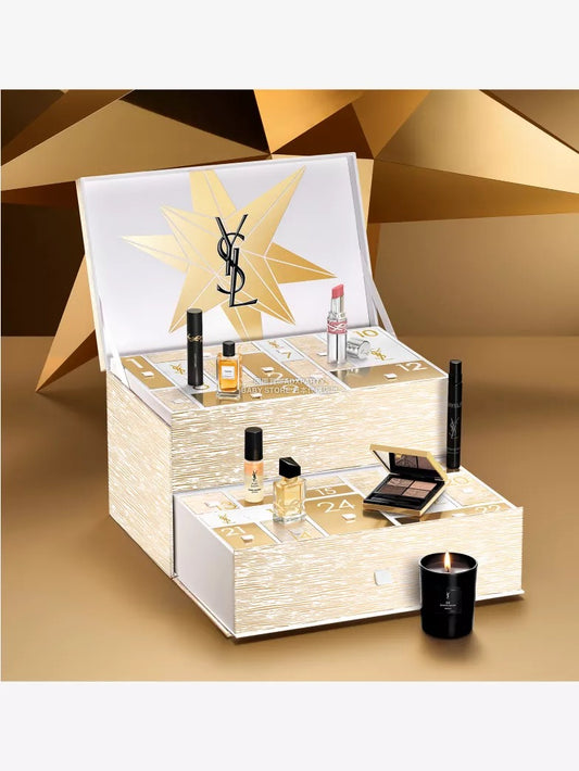 英美直送 YVES SAINT LAURENT YSL聖誕倒數日曆 大人款 聖誕快樂特輯 聖誕倒數日曆 滿$900可加$25免運 Christmas Advent Calendars 2025