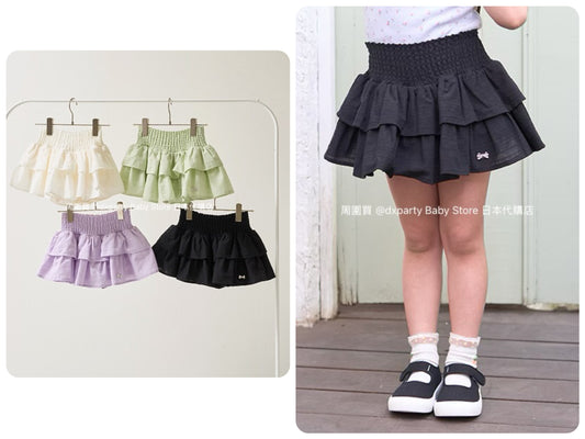 Japanese children's clothing Ly# mine lace short skirt pants 100-150cm girls summer SKIRTS PANTS 