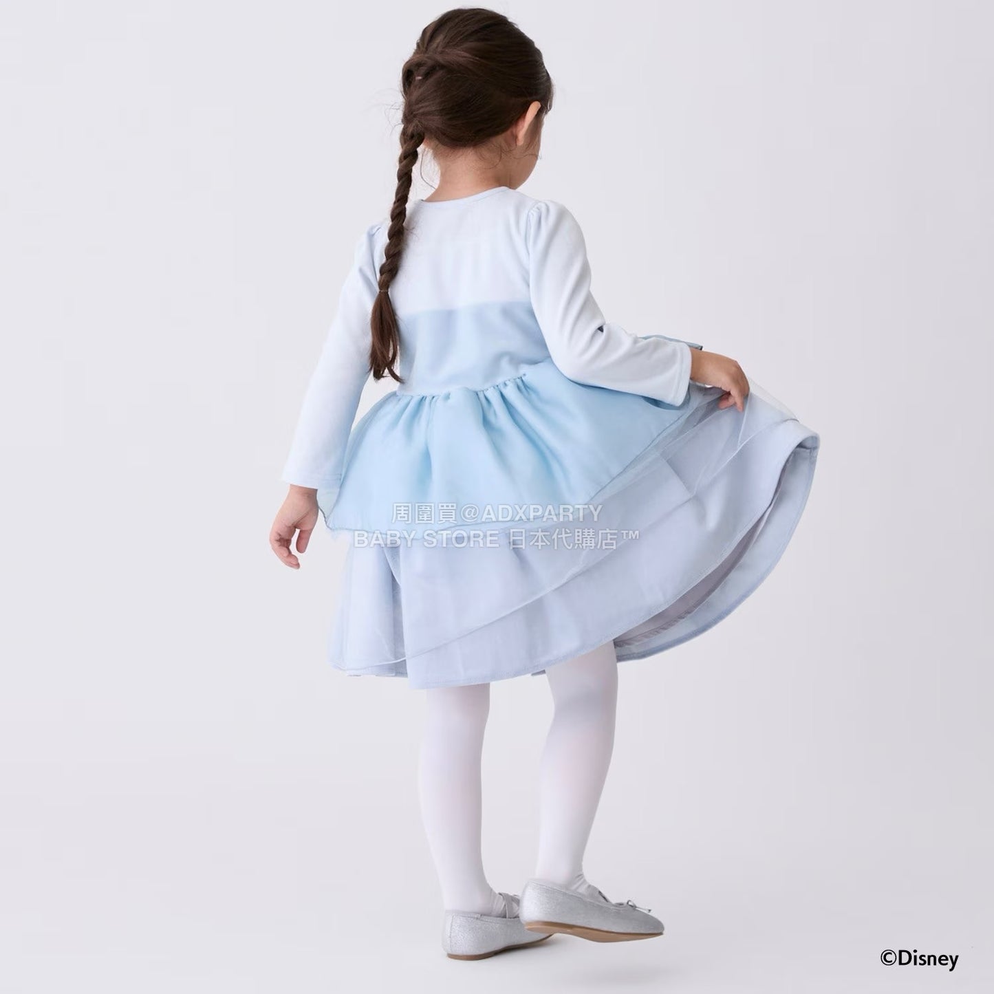 日本童裝 pe#main x Disney 公主短裙 80-130cm 女童款 秋季 SKIRTS